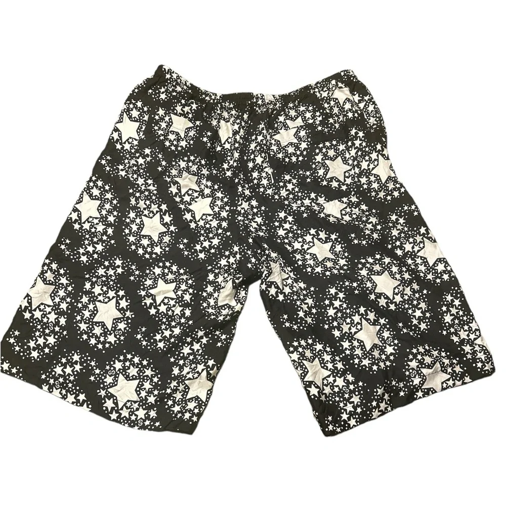Gucci Silk Star Print Men Shorts Size 50